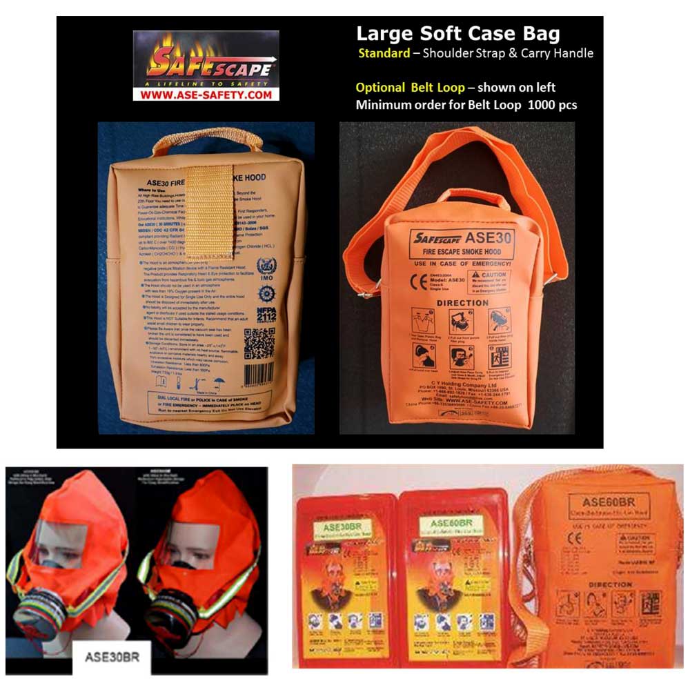 ASE30BR Chem Smoke Escape Hood