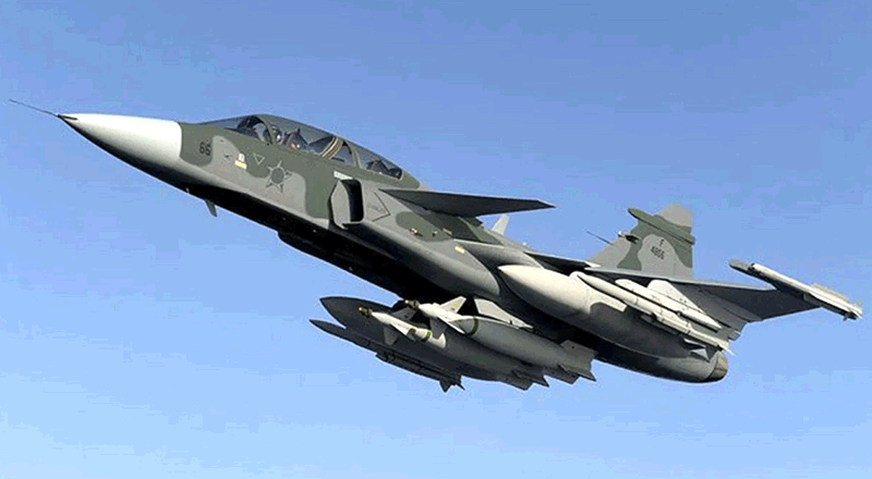 Brazil receives first of 36 fighter jets bought from Sweden