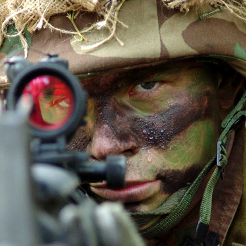 Camouflage Face Paint